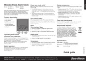 Clas Ohlson 922263 Instruction Manual