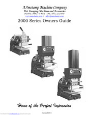 Aamstamp TITAN-2000 Owner's Manual