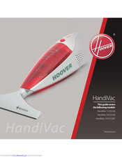 Hoover HandiVac 14.4 Instruction Book