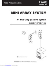 FiveO DF12P Owner's Manual