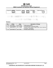 Nat 802-009 Installation And Operation