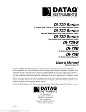 Dataq DI-725/E User Manual