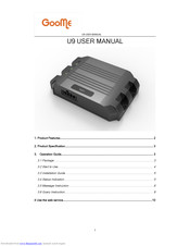 Goome U9 User Manual
