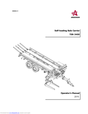 Anderson TSR-3450 Operator's Manual