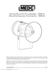 MEDC DB4B UL Technical Manual