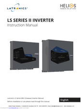 Latronics LS-2324 Instruction Manual