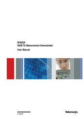 Tektronix RFM220 User Manual