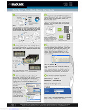 Black Box Auto-Sync ASTC3000 Quick Start Manual