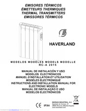 Haverland RC 10 A Instruction And Installation Manual