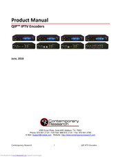 Contemporary Research QIP-HDMI 2 Product Manual