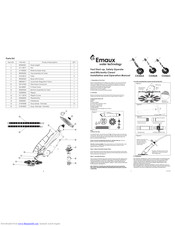 Emaux CE306A Installation And Operation Manual