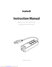 Inateck HBU3VL3-4 Instruction Manual