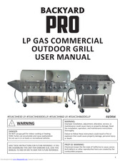 Backyard Pro 554C3H830 LP User Manual