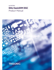 Tridonic DALI basicDIM DGC Product Manual