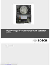 Bosch D300A-HV Installation Manual