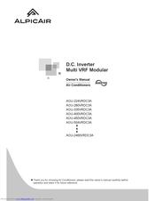 Alpicair DC Inverter Multi VRF System Owner's Manual