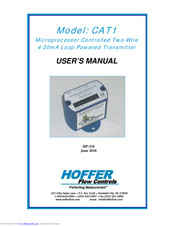 Hoffer Flow Controls CAT1 Series User Manual