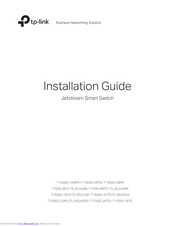 TP-Link T1600G-28TS Installation Manual