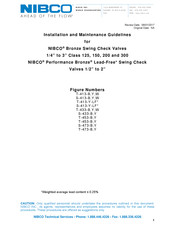 Nibco T-413-B Installation And Maintenance Manual