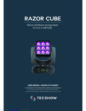 TECshow RAZOR CUBE User Manual