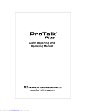 Barnett Engineering ProTalk Plus B1290 Operating Manual