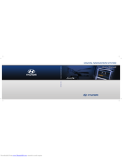 Hyundai DIGITAL NAVIGATION SYSTEM User Manual