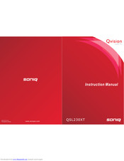 SONIQ QSL230XT Instruction Manual