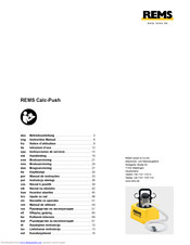 REMS Calc-Push Instruction Manual