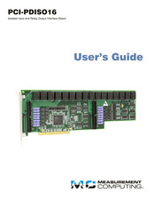 MC PCI-PDISO16 User Manual