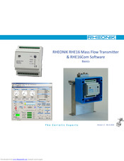 Rheonik RHE16 Short Manual