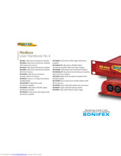 Sonifex Redbox RB-DA6P User Handbook Manual