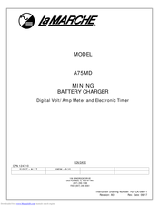 Lamarche A75MD Instructions Manual