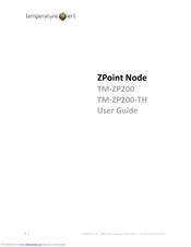 Temperature alert TM-ZP200 User Manual