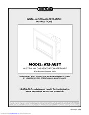 Heat-N-Glo ATS-AUST Installation And Operation Instruction Manual