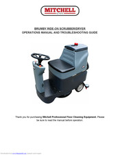 Mitchell BRUMBY Operations Manual And Troubleshooting Manual