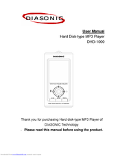 Diasonic DHD-1000 User Manual