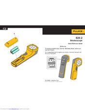 Fluke 820-2 Quick Reference Manual