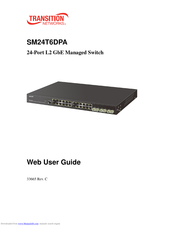 Transition SM24T6DPA Web User Manual