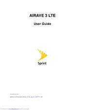Sprint AIRAVE 3 LTE User Manual