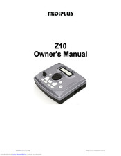 midiplus Z10 Owner's Manual