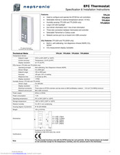 Neptronic EFC Specification & Installation Instructions