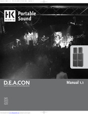 HK Audio D.E.A.CON Manual