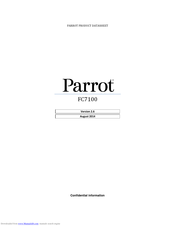 Parrot FC7100 Product Data Sheet