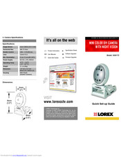 Lorex SG6173 Quick Setup Manual