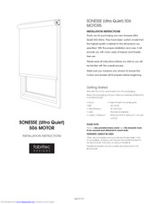 Fabritec designs Sonesse (Ultra Quiet) 506 Motor Installation Instructions