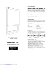 Fabritec designs Smartroll  32-1 Installation Instructions