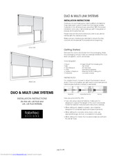 Fabritec designs L40 Installation Instructions