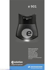 Sennheiser Evolution E 901 Instruction Manual