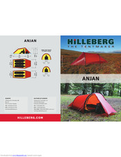 Hilleberg ANJAN Assembly Instructions Manual