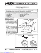 msd 8501 Installation Instructions